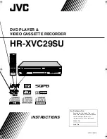 Preview for 1 page of JVC HR-XVC29SUC Instructions Manual