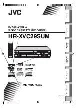 Предварительный просмотр 1 страницы JVC HR-XVC29SUM Instructions Manual