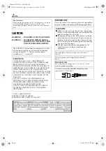 Preview for 2 page of JVC HR-XVC29UJ Instructions Manual