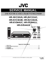 JVC HR-XVC30US Service Manual preview