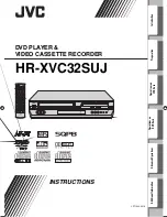 Preview for 1 page of JVC HR-XVC32SUJ Instruction Manual