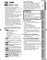 Preview for 5 page of JVC HR-XVC32SUJ Instruction Manual