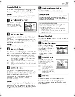 Preview for 25 page of JVC HR-XVC33U Instructions Manual