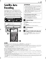 Preview for 41 page of JVC HR-XVC33U Instructions Manual