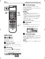 Preview for 54 page of JVC HR-XVC33U Instructions Manual