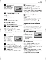 Preview for 59 page of JVC HR-XVC33U Instructions Manual