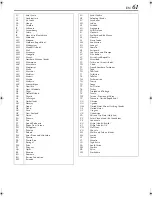 Preview for 61 page of JVC HR-XVC33U Instructions Manual