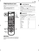 Preview for 73 page of JVC HR-XVC33U Instructions Manual