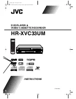 Preview for 1 page of JVC HR-XVC33UM Instructions Manual