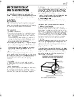 Preview for 3 page of JVC HR-XVC34UC Instructions Manual