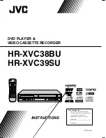 Preview for 1 page of JVC HR-XVC38BU Instructions Manual