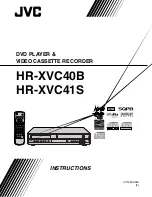 JVC HR-XVC40B Instructions Manual preview