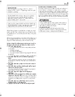 Preview for 3 page of JVC HR-XVS20AA Instructions Manual