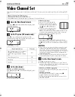 Preview for 15 page of JVC HR-XVS20AA Instructions Manual