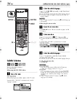 Preview for 54 page of JVC HR-XVS20AA Instructions Manual