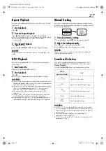 Предварительный просмотр 27 страницы JVC HR-XVS20E Instructions Manual