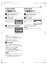 Предварительный просмотр 51 страницы JVC HR-XVS20E Instructions Manual