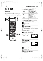 Предварительный просмотр 74 страницы JVC HR-XVS20E Instructions Manual