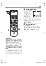 Предварительный просмотр 79 страницы JVC HR-XVS20E Instructions Manual