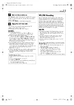 Preview for 25 page of JVC HR-XVS30E Instructions Manual