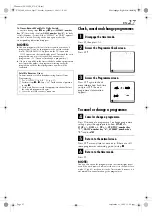 Preview for 27 page of JVC HR-XVS30E Instructions Manual