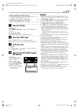 Preview for 29 page of JVC HR-XVS30E Instructions Manual