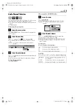 Preview for 43 page of JVC HR-XVS30E Instructions Manual