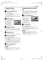 Preview for 45 page of JVC HR-XVS30E Instructions Manual