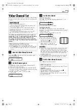 Preview for 75 page of JVC HR-XVS30E Instructions Manual