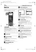 Preview for 76 page of JVC HR-XVS30E Instructions Manual