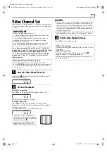 Preview for 75 page of JVC hr-xvs30ek Instructions Manual