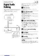 Preview for 71 page of JVC HR-XVS44 Instructions Manual