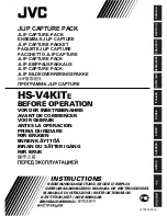 JVC HS-V4KIT Instructions Manual preview