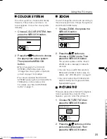 Предварительный просмотр 23 страницы JVC HV-L29PRO Instructions Manual