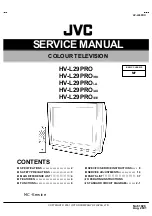 Preview for 1 page of JVC HV-L29PRO Service Manual