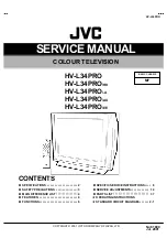 JVC HV-L34PRO Service Manual preview