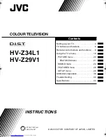 JVC HV-Z29V1, HV-Z34L1 Instructions Manual preview