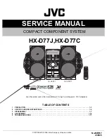 JVC HX-D77C Service Manual preview