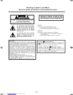 Предварительный просмотр 2 страницы JVC HX-Z1 Instructions Manual