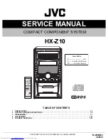 JVC HX-Z10 Service Manual предпросмотр