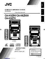 JVC HX-Z9 Instructions Manual предпросмотр