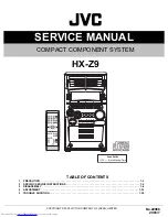 JVC HX-Z9 Service Manual предпросмотр