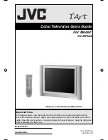 JVC I Art AV-20FA44 User Manual предпросмотр