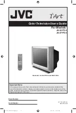 JVC I Art AV-27F724 User Manual предпросмотр