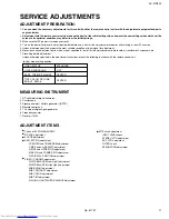 Предварительный просмотр 11 страницы JVC I' Art AV-27F802 Service Manual