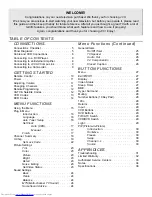 Preview for 4 page of JVC I' Art AV-27F802 User Manual