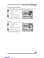 Предварительный просмотр 39 страницы JVC I' Art Pro AV-32P903 User Manual