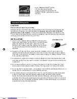 Preview for 3 page of JVC I' Art Pro AV-34WP84 User Manual