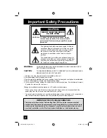 Preview for 2 page of JVC I'Art 0406TNH-II-IM User Manual