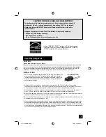 Предварительный просмотр 3 страницы JVC I'Art 0505JGI-II-IM User Manual